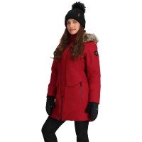 Women's Sojourner Down Jacket - Rustic Red