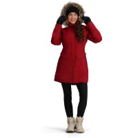 Women's Sojourner Down Jacket - Rustic Red