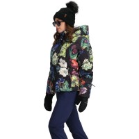 Women's Ventina Down Jacket - Alpine Flowers