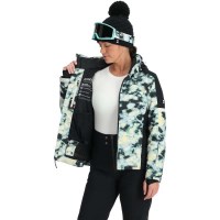 Women's Andorra Jacket - Tie Dye Vanilla Latte