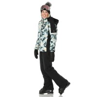 Women's Andorra Jacket - Tie Dye Vanilla Latte