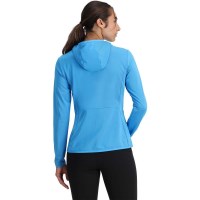 Women's Gridweb Fleece Hoodie - Aether Blue