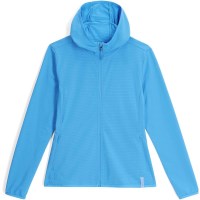 Women's Gridweb Fleece Hoodie - Aether Blue