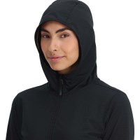 Women's Gridweb Fleece Hoodie - Black