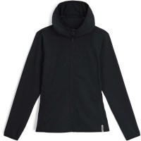 Women's Gridweb Fleece Hoodie - Black