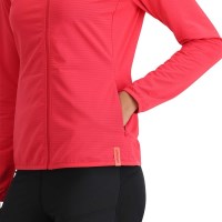 Women's Gridweb Fleece Hoodie - Prism Pink