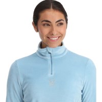 Women's Shimmer Bug 1/2 Zip - Blue Drift