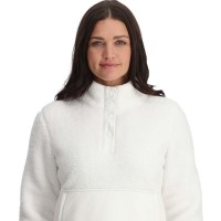 Women's Slope High Pile Fleece Jacket - White