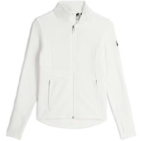 Women's Soar Full Zip Fleece Jacket - White