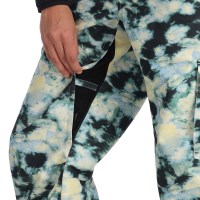 Women's Terrain Bib Pants - Tie Dye Vanilla Latte