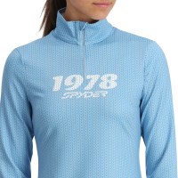 Women's Vivid 1/2 Zip - Blue Drift