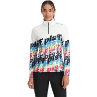 Women's Vivid 1/2 Zip - White (WHT2)