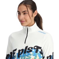 Women's Vivid 1/2 Zip - White (WHT2)