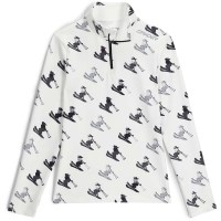 Women's Vivid 1/2 Zip - White