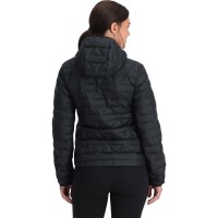 Women's Zenith Hooded Down Jacket - Black