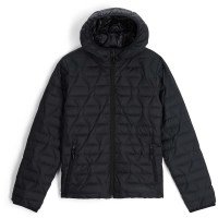 Women's Zenith Hooded Down Jacket - Black