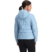 Women's Zenith Hooded Down Jacket - Blue Drift