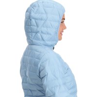 Women's Zenith Hooded Down Jacket - Blue Drift