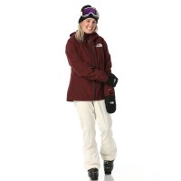 Women's ThermoBall Eco Snow Triclimate Jacket - Alpine Plum / TNF Black Winter Flowers Print