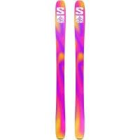 Women's QST Lumen 98 Skis - Lilac Breeze / Rhodamine Red / Saffron