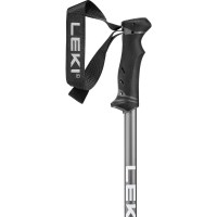 Unisex QNTM Ski Poles - Black / Red