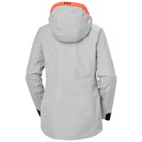 Helly Hansen Powderqueen 3.0 Jacket - Women's - Grey Melange