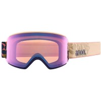 WM3 Goggle + Bonus Lens + MFI Face Mask - Focal Frame with Perceive Variable Blue & Perc Cloudy Pink Lenses (22265104964)