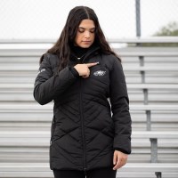 Women's Philadelphia Eagles 5V Long Puffer Battery Heated Jacket