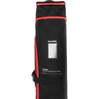 Kantaja Double Roller Ski Bag - Black / Red