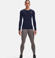 Women's ColdGear Authentics Leggings - Charcoal Light Heather / Black