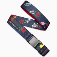 Grateful Dead Bertha Bear Slim Belt - Navy