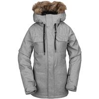 Volcom Shadow Insulated Jacket - Women's - Heather Grey