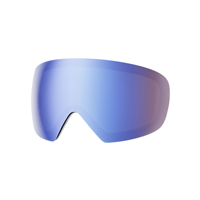 Women's I/O MAG S Goggle - White Vapor Frame w/ CP Everyday Green Mir + CP Storm Blue Sensor Mir Lenses (M007140OZ99XP)