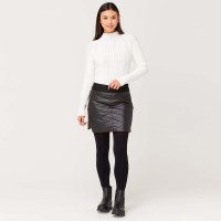 Women's Carving skirt - Black / Pecan