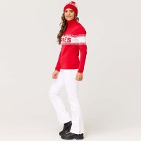 Women's Apres Turtleneck - Racing Red