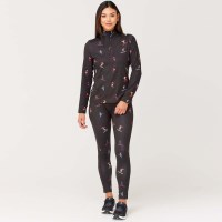 Women's Multi Skiers Black Top - Black