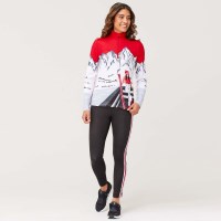 Women's Apres Anyone Raspberry Top - Red