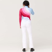 Women's Ski Disco Top - Pinks / Blues