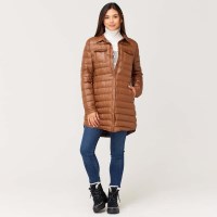 Women's Annie Shacket Long - Pecan