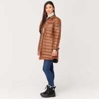 Women's Annie Shacket Long - Pecan