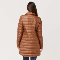 Women's Annie Shacket Long - Pecan