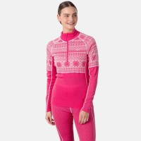 Women's Vilma Half Zip - Bright Pink