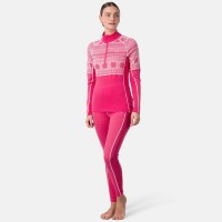 Women's Vilma Half Zip - Bright Pink