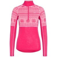 Women's Vilma Half Zip - Bright Pink