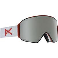 M4 Goggle Cylindrical + Bonus Lens + MFI Face Mask - Eyes Frame with Sonar Silver & Sonar Infrared Lenses (203541-172)