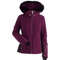 80s NILS Designer Ski Jacket Metallic Plum Purple Faux Fur Trim Elasticised  Belted Waist Retro Sportswear -  Canada