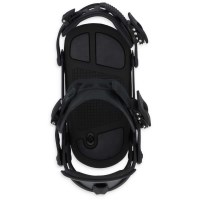 Unisex A-8 Snowboard Bindings - Black