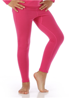 Girls Solid First Layer Pant