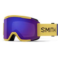 Squad Goggle - Brass Colorblock Frame w/ CP Everyday Violet Mirror + Clear Lenses (M006680KT9941)