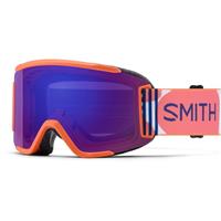 Squad S Goggle - Coral Riso Print Frame w/ CP Everyday Violet Mirror + Clear Lense (M007640LL9941)